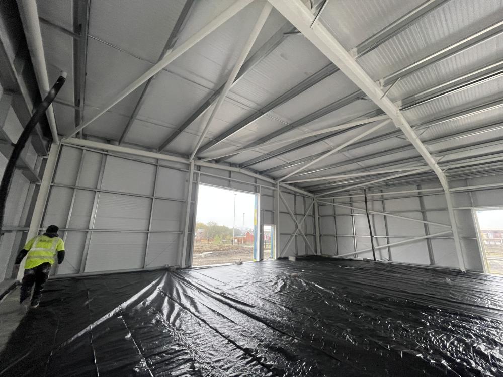 Autolab Blackburn – Intumescent & Decorative Steel Coatings